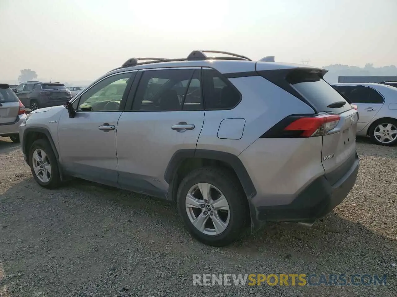 2 Photograph of a damaged car JTMRWRFV4MD117916 TOYOTA RAV4 2021