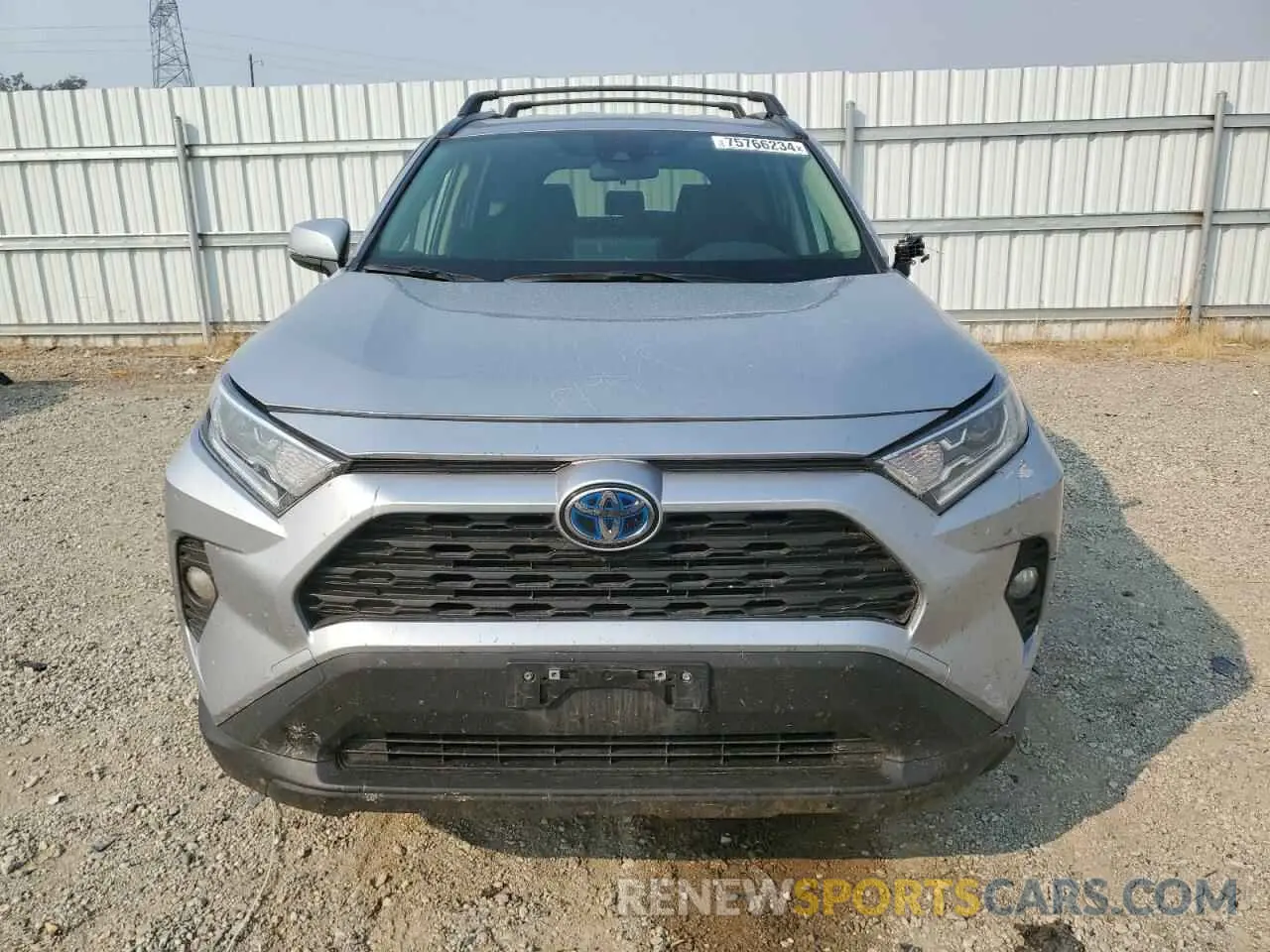 5 Photograph of a damaged car JTMRWRFV4MD117916 TOYOTA RAV4 2021