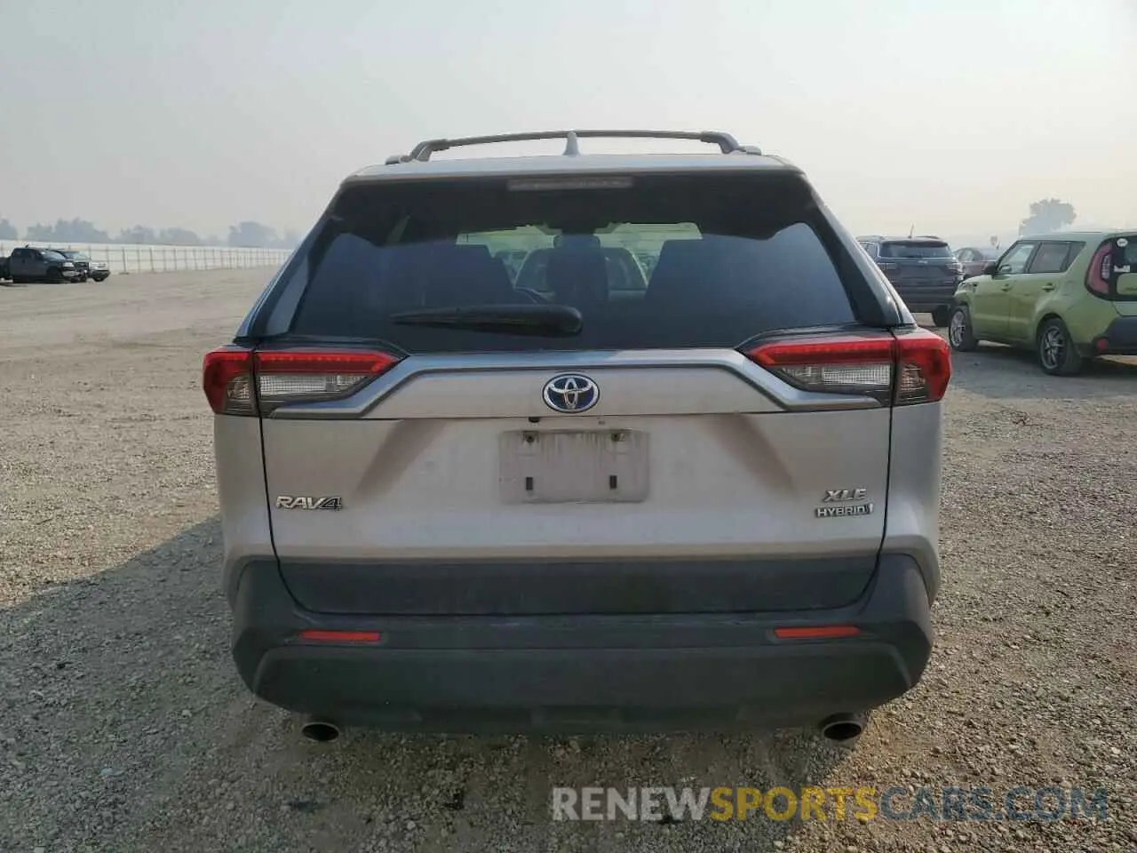 6 Photograph of a damaged car JTMRWRFV4MD117916 TOYOTA RAV4 2021