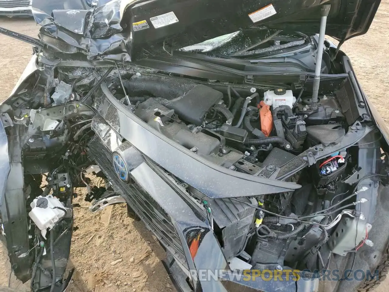 12 Photograph of a damaged car JTMRWRFV4MD127703 TOYOTA RAV4 2021
