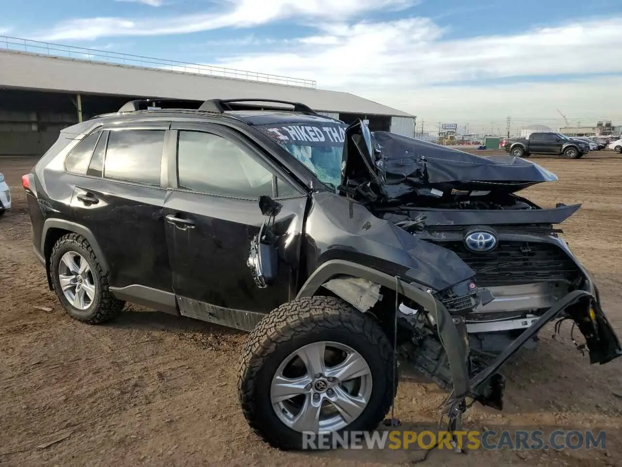 4 Photograph of a damaged car JTMRWRFV4MD127703 TOYOTA RAV4 2021