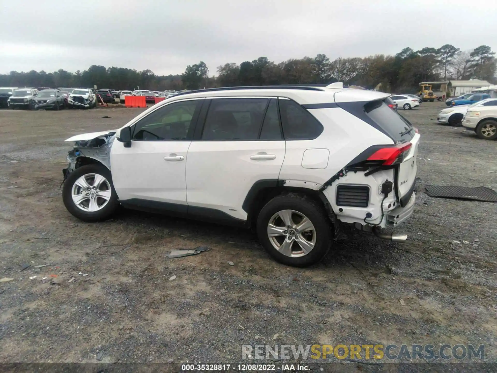 3 Photograph of a damaged car JTMRWRFV4MD135364 TOYOTA RAV4 2021