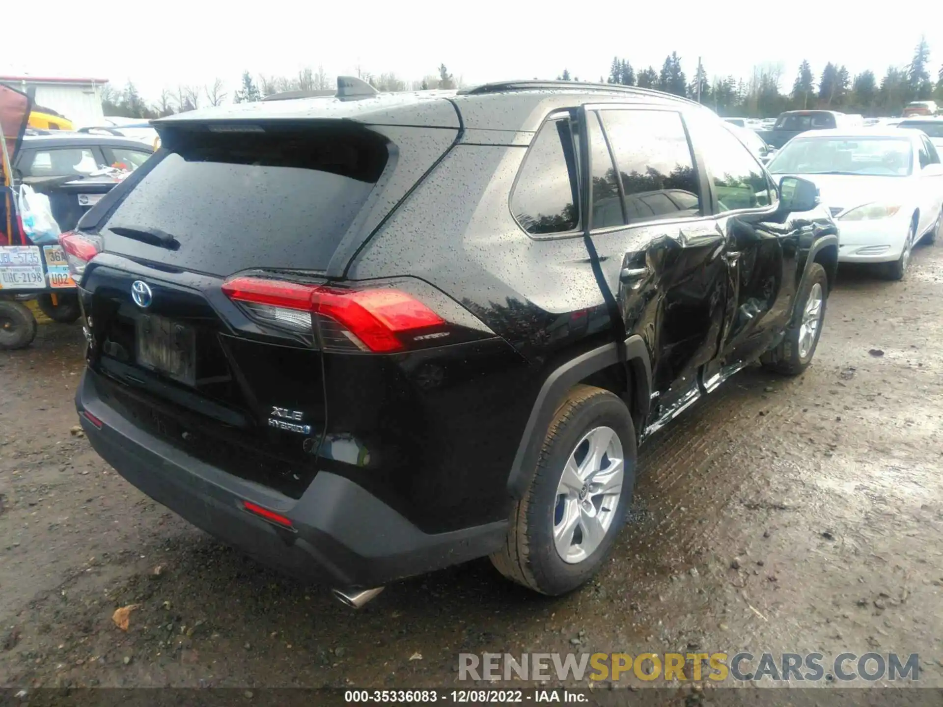 4 Photograph of a damaged car JTMRWRFV5MD120193 TOYOTA RAV4 2021