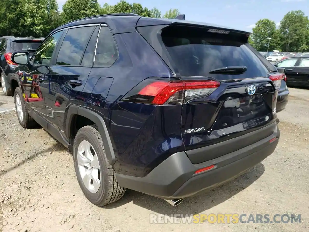 3 Photograph of a damaged car JTMRWRFV5MD129198 TOYOTA RAV4 2021