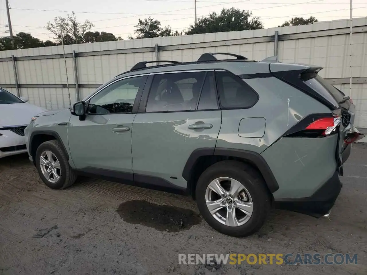 2 Photograph of a damaged car JTMRWRFV5MD136071 TOYOTA RAV4 2021