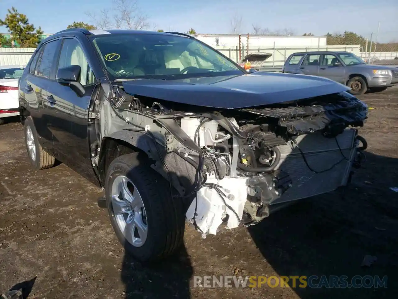 1 Photograph of a damaged car JTMRWRFV7MD116940 TOYOTA RAV4 2021