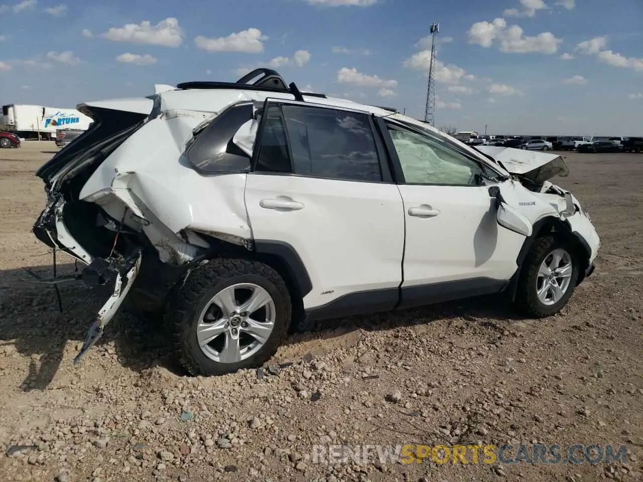 3 Photograph of a damaged car JTMRWRFV7MD118736 TOYOTA RAV4 2021