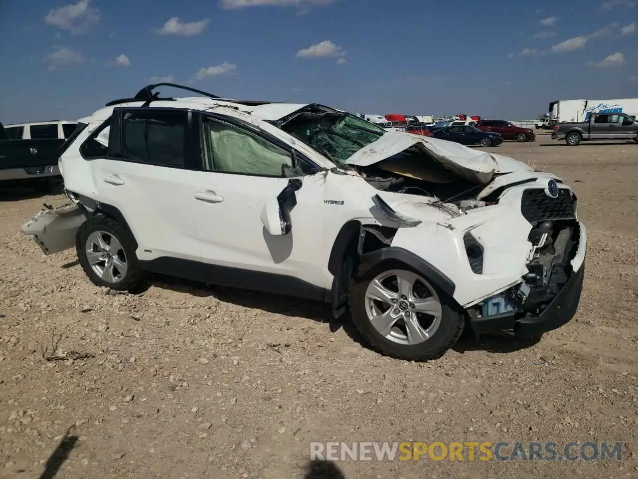 4 Photograph of a damaged car JTMRWRFV7MD118736 TOYOTA RAV4 2021