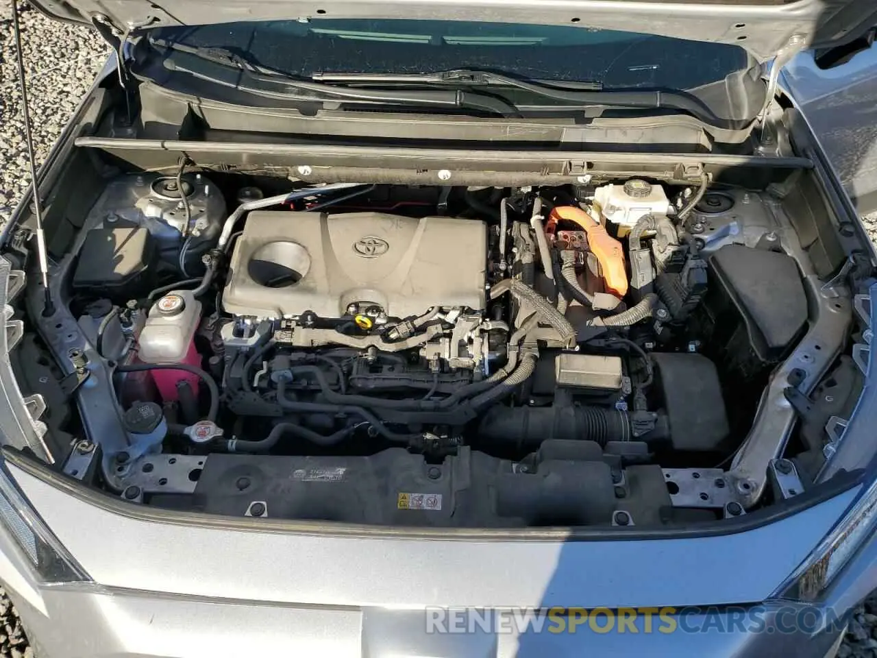 12 Photograph of a damaged car JTMRWRFV9MD126675 TOYOTA RAV4 2021