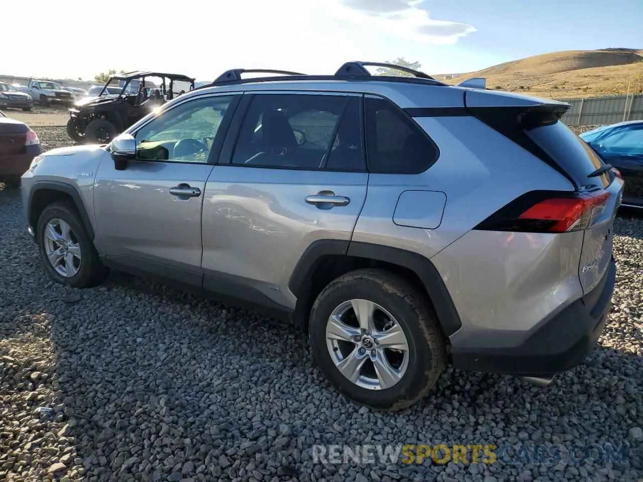 2 Photograph of a damaged car JTMRWRFV9MD126675 TOYOTA RAV4 2021
