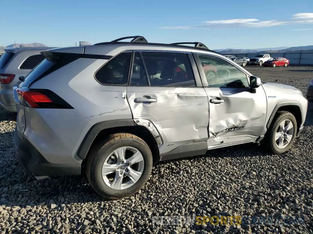 3 Photograph of a damaged car JTMRWRFV9MD126675 TOYOTA RAV4 2021