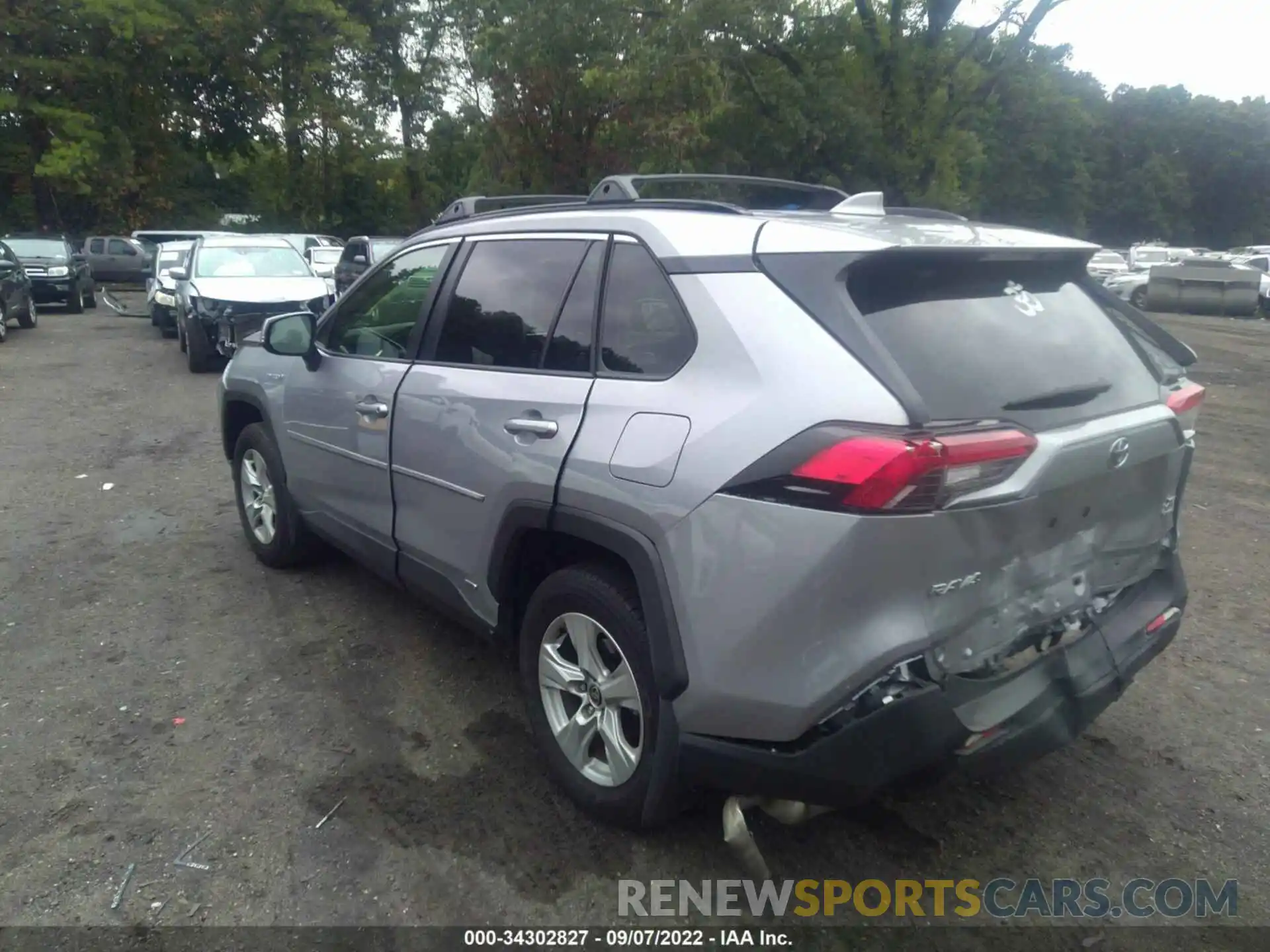 3 Photograph of a damaged car JTMRWRFVXMD133859 TOYOTA RAV4 2021