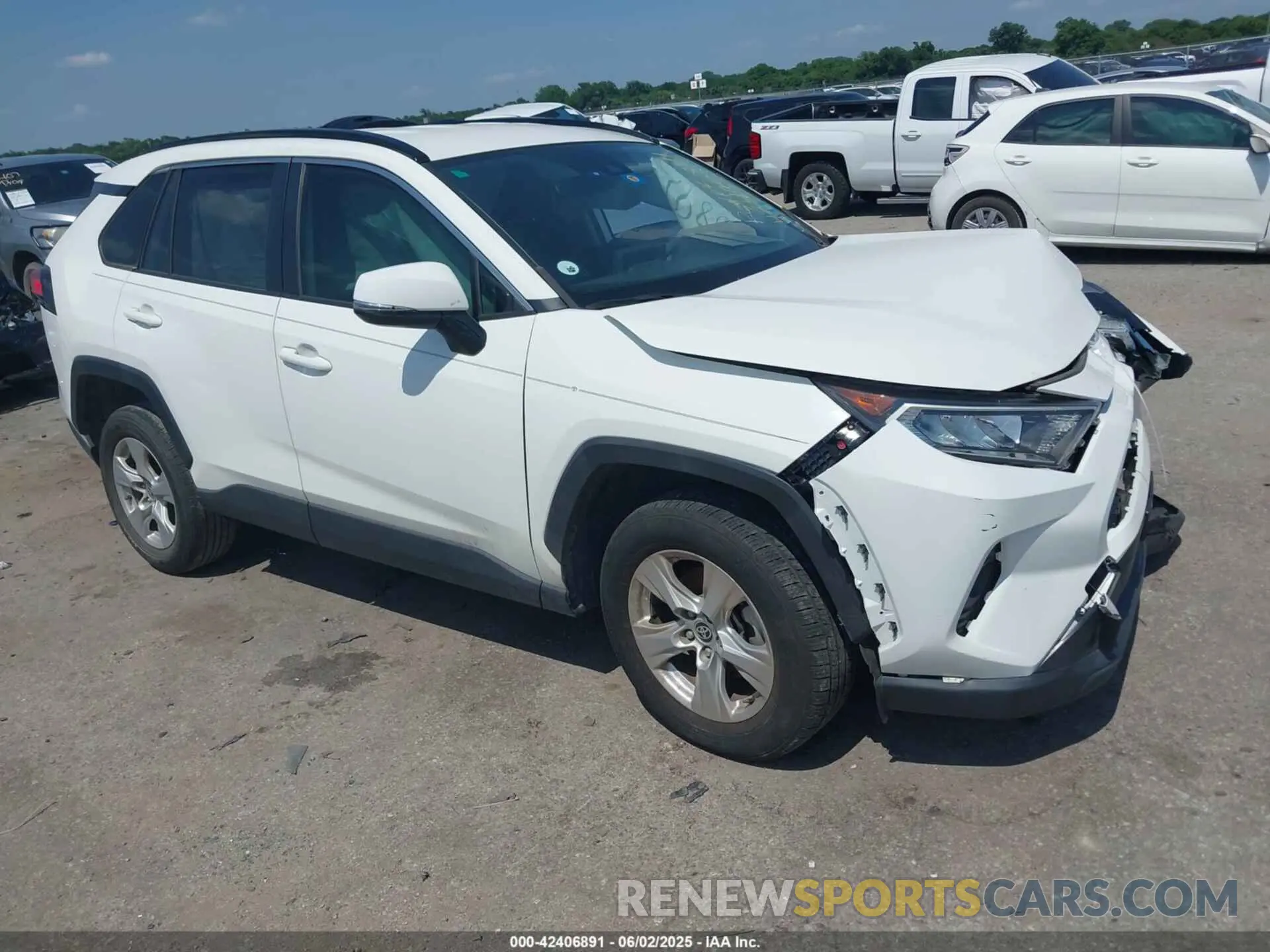 1 Photograph of a damaged car JTMW1RFV2MD063839 TOYOTA RAV4 2021