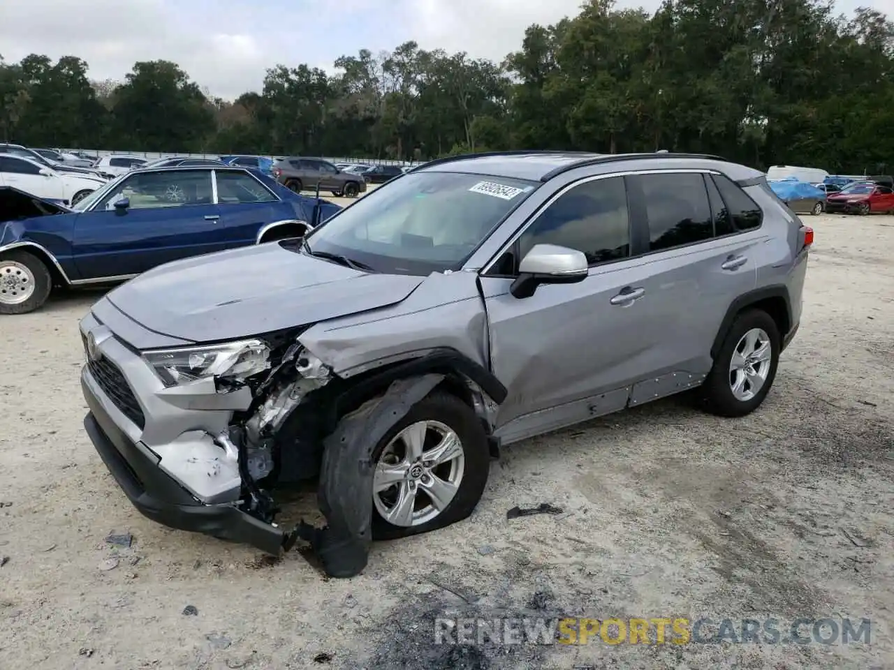 1 Photograph of a damaged car JTMW1RFV4MD066774 TOYOTA RAV4 2021