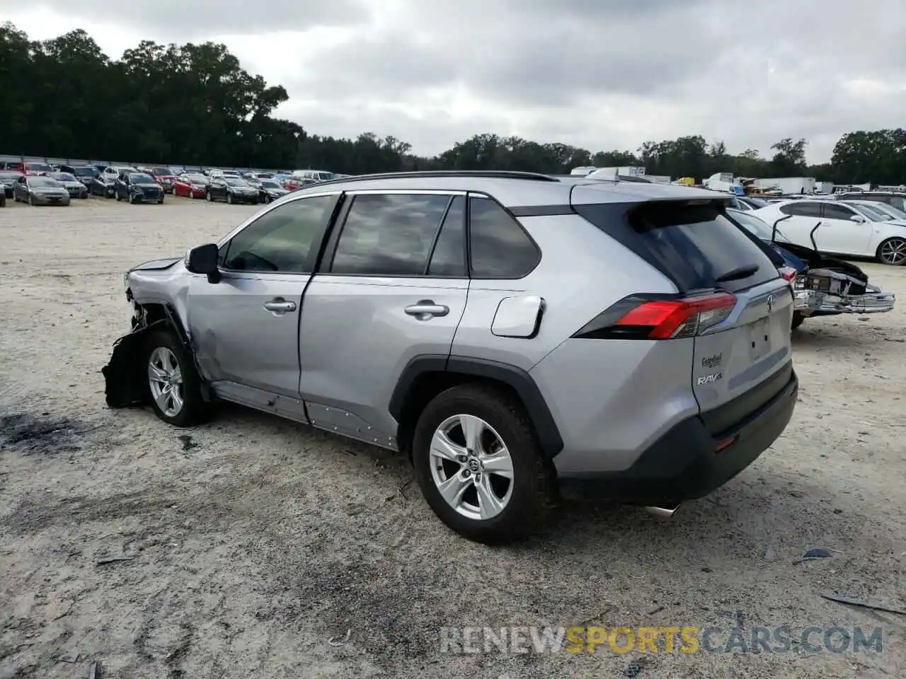 2 Photograph of a damaged car JTMW1RFV4MD066774 TOYOTA RAV4 2021