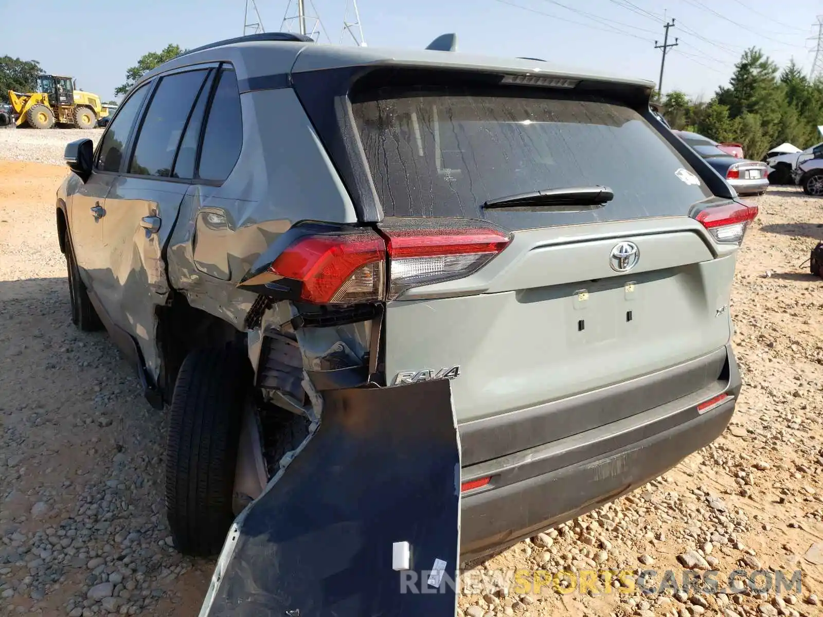 3 Photograph of a damaged car JTMW1RFV5MD064161 TOYOTA RAV4 2021