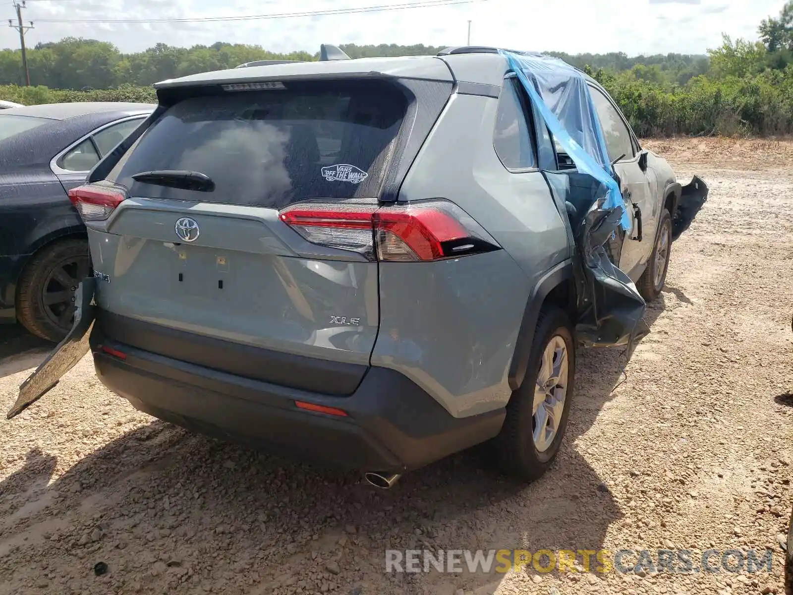 4 Photograph of a damaged car JTMW1RFV5MD064161 TOYOTA RAV4 2021