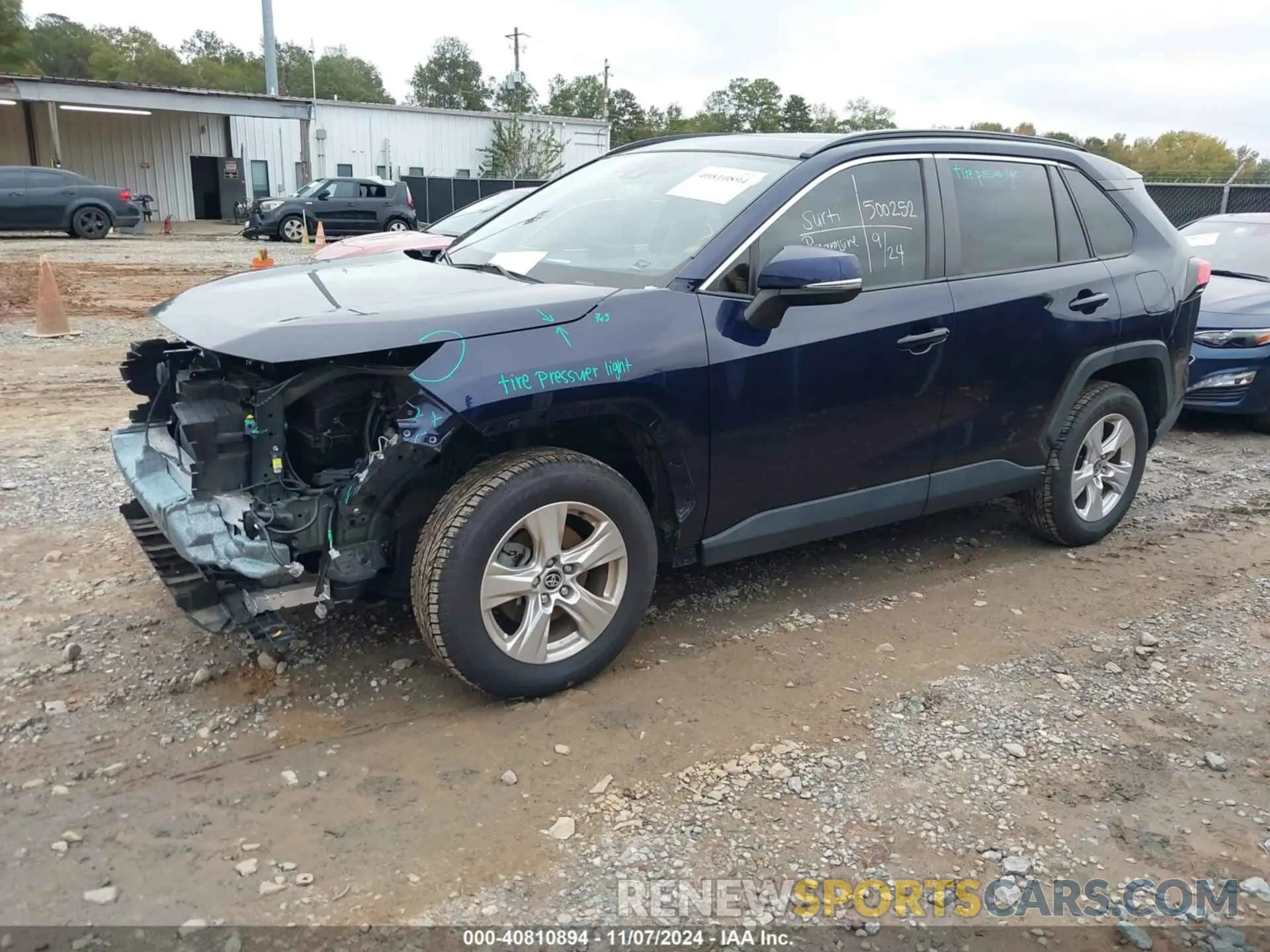 2 Photograph of a damaged car JTMW1RFV5MD065522 TOYOTA RAV4 2021