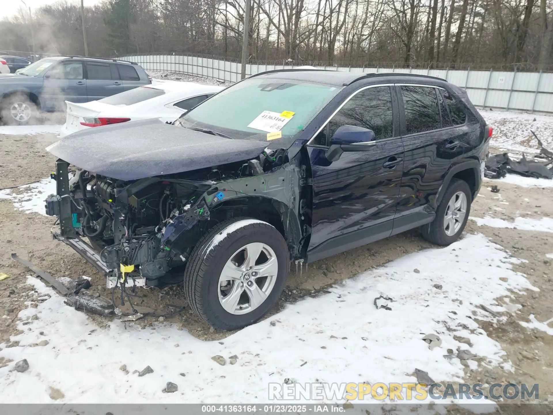 2 Photograph of a damaged car JTMW1RFV5MD074351 TOYOTA RAV4 2021