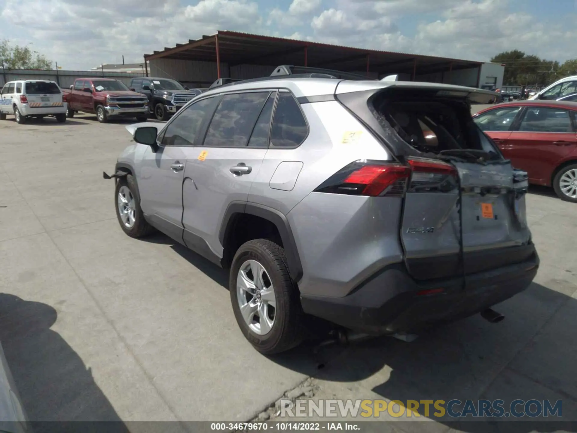 3 Photograph of a damaged car JTMW1RFV5MJ022817 TOYOTA RAV4 2021