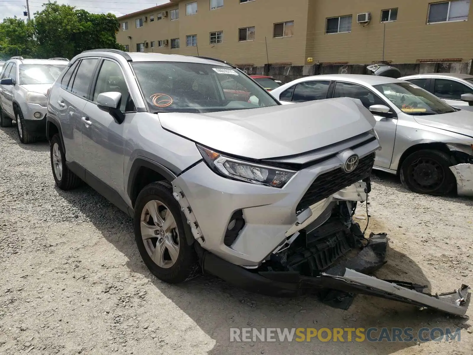 1 Photograph of a damaged car JTMW1RFV6MD068865 TOYOTA RAV4 2021