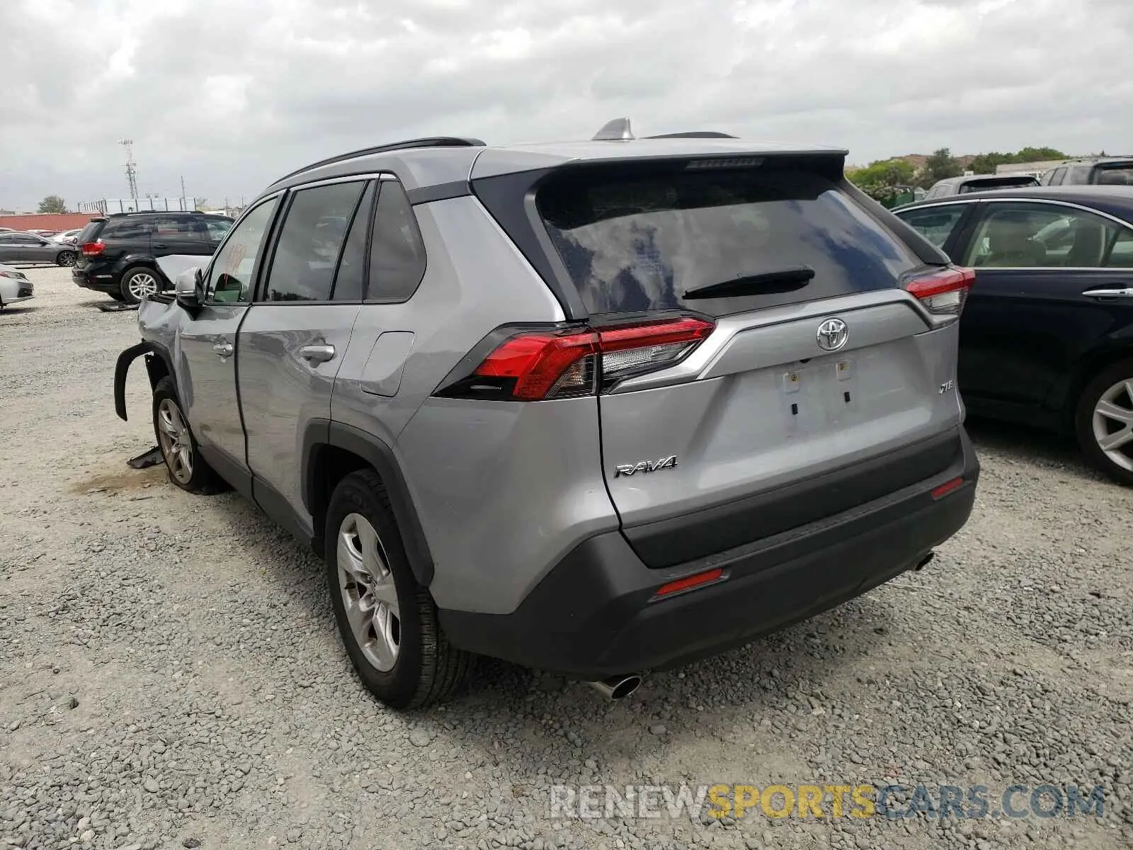 3 Photograph of a damaged car JTMW1RFV6MD068865 TOYOTA RAV4 2021