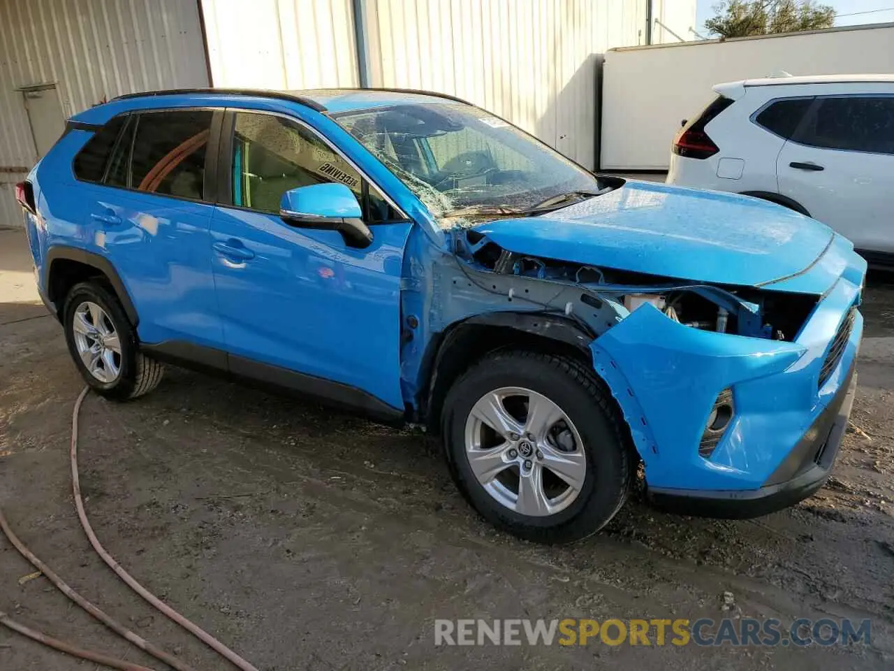 4 Photograph of a damaged car JTMW1RFV8MD063134 TOYOTA RAV4 2021
