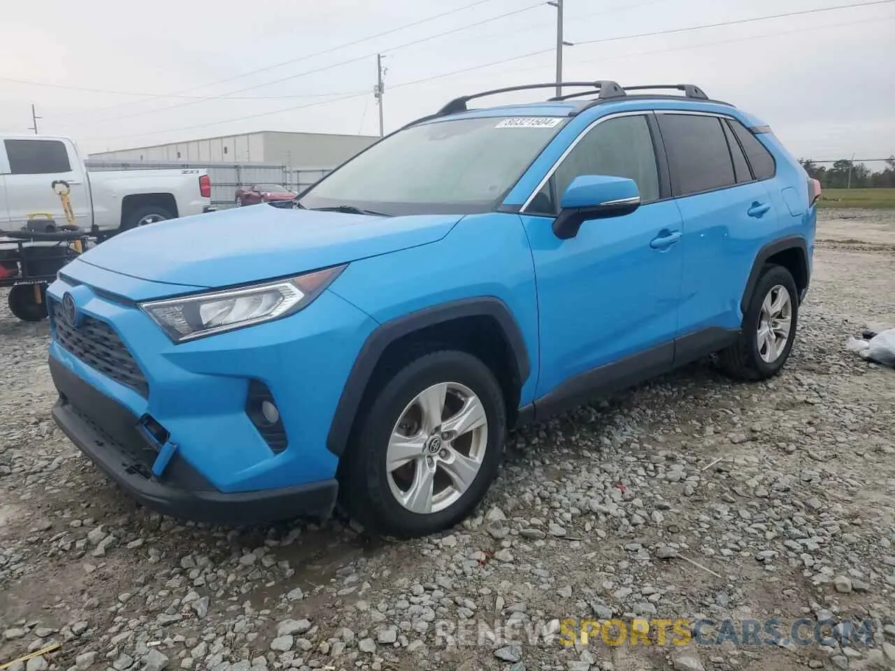 1 Photograph of a damaged car JTMW1RFV8MD522663 TOYOTA RAV4 2021