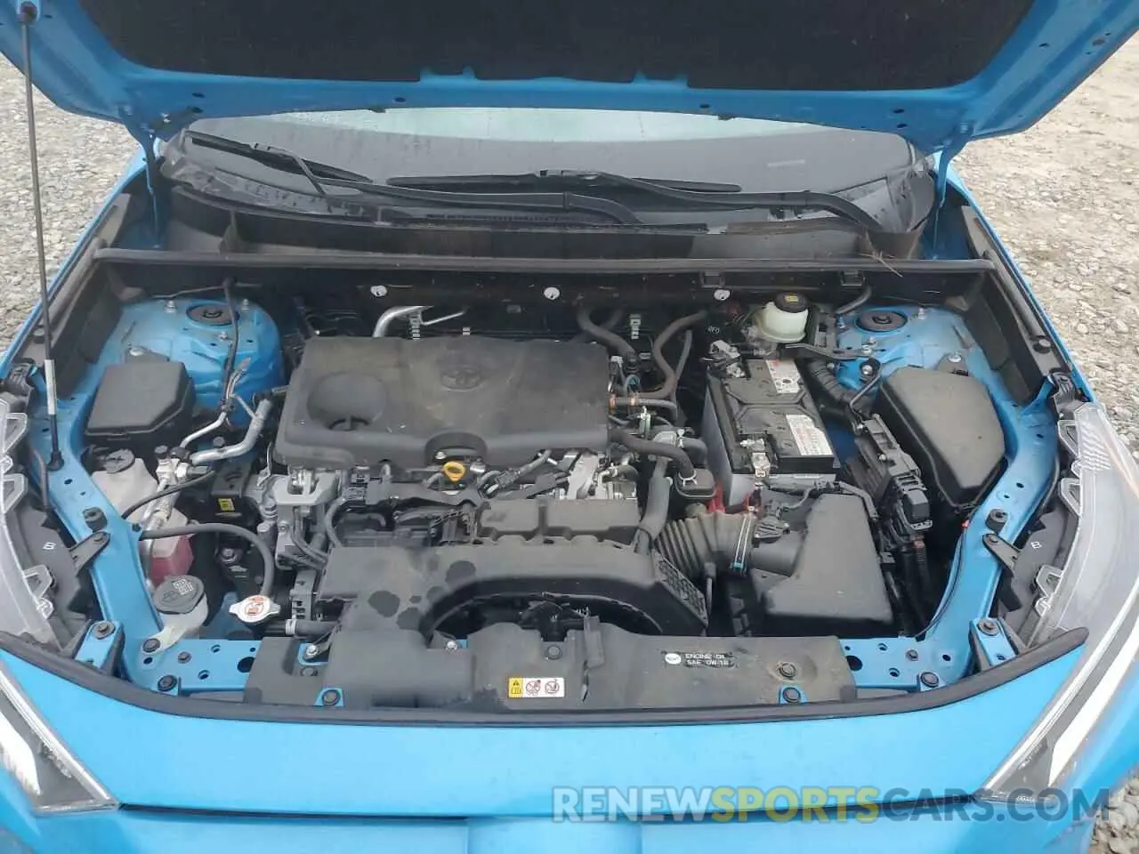 12 Photograph of a damaged car JTMW1RFV8MD522663 TOYOTA RAV4 2021
