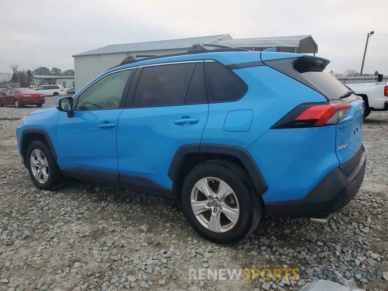 2 Photograph of a damaged car JTMW1RFV8MD522663 TOYOTA RAV4 2021