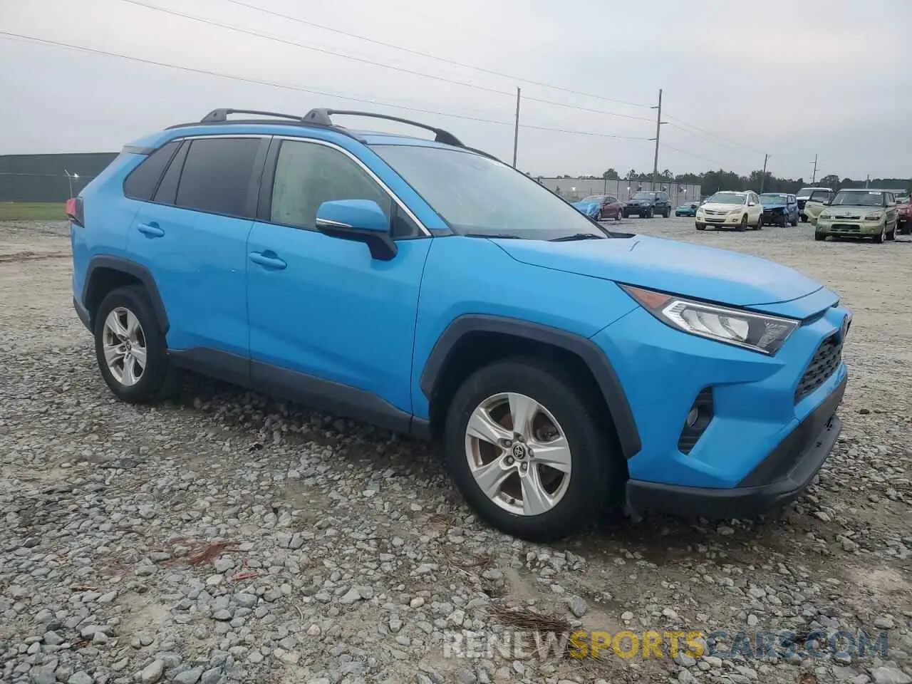 4 Photograph of a damaged car JTMW1RFV8MD522663 TOYOTA RAV4 2021
