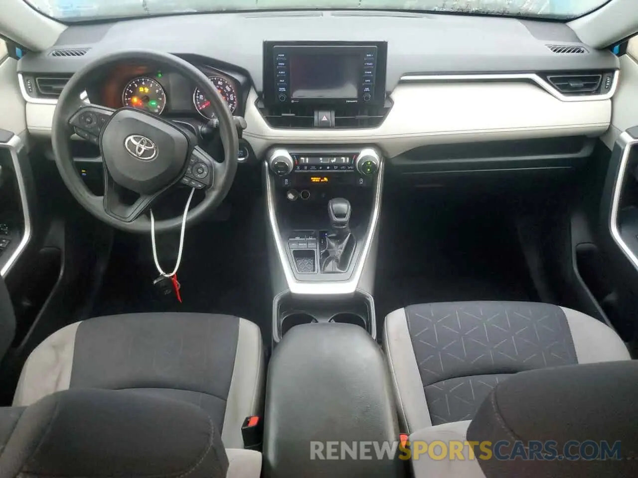 8 Photograph of a damaged car JTMW1RFV8MD522663 TOYOTA RAV4 2021