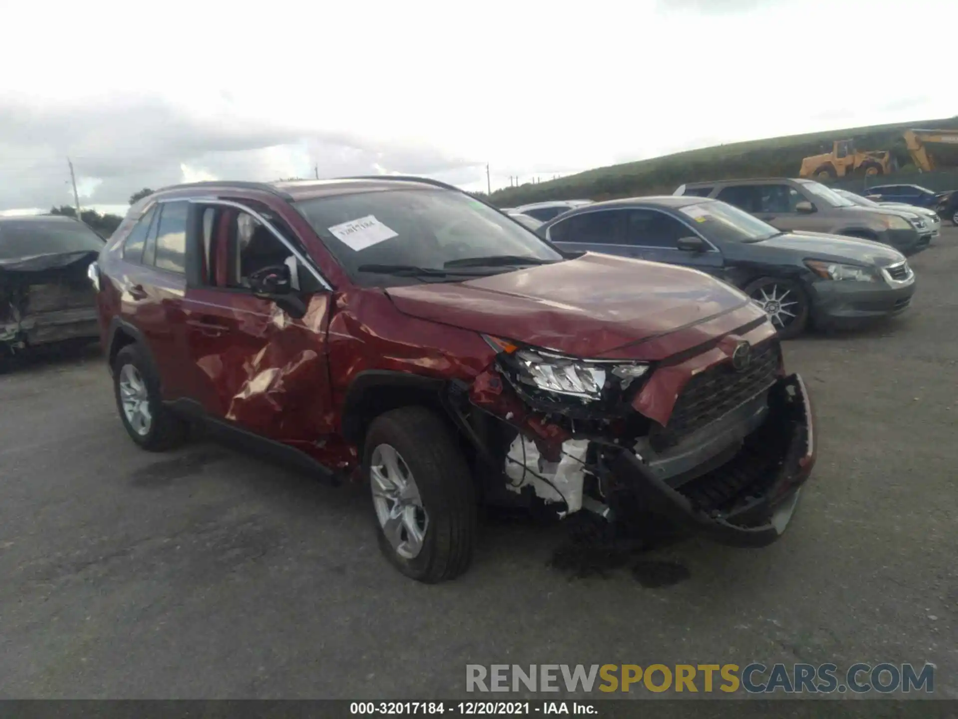 1 Photograph of a damaged car JTMW1RFV9MD071503 TOYOTA RAV4 2021