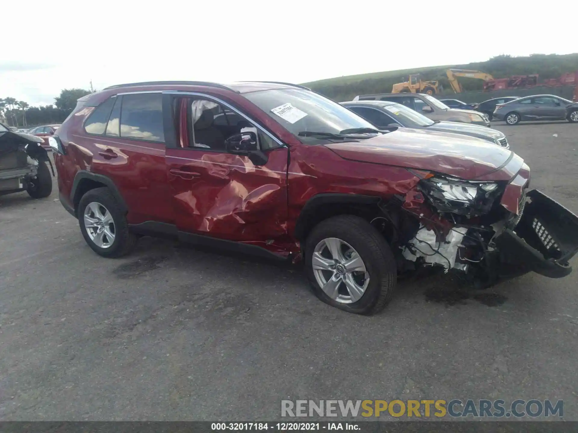 6 Photograph of a damaged car JTMW1RFV9MD071503 TOYOTA RAV4 2021