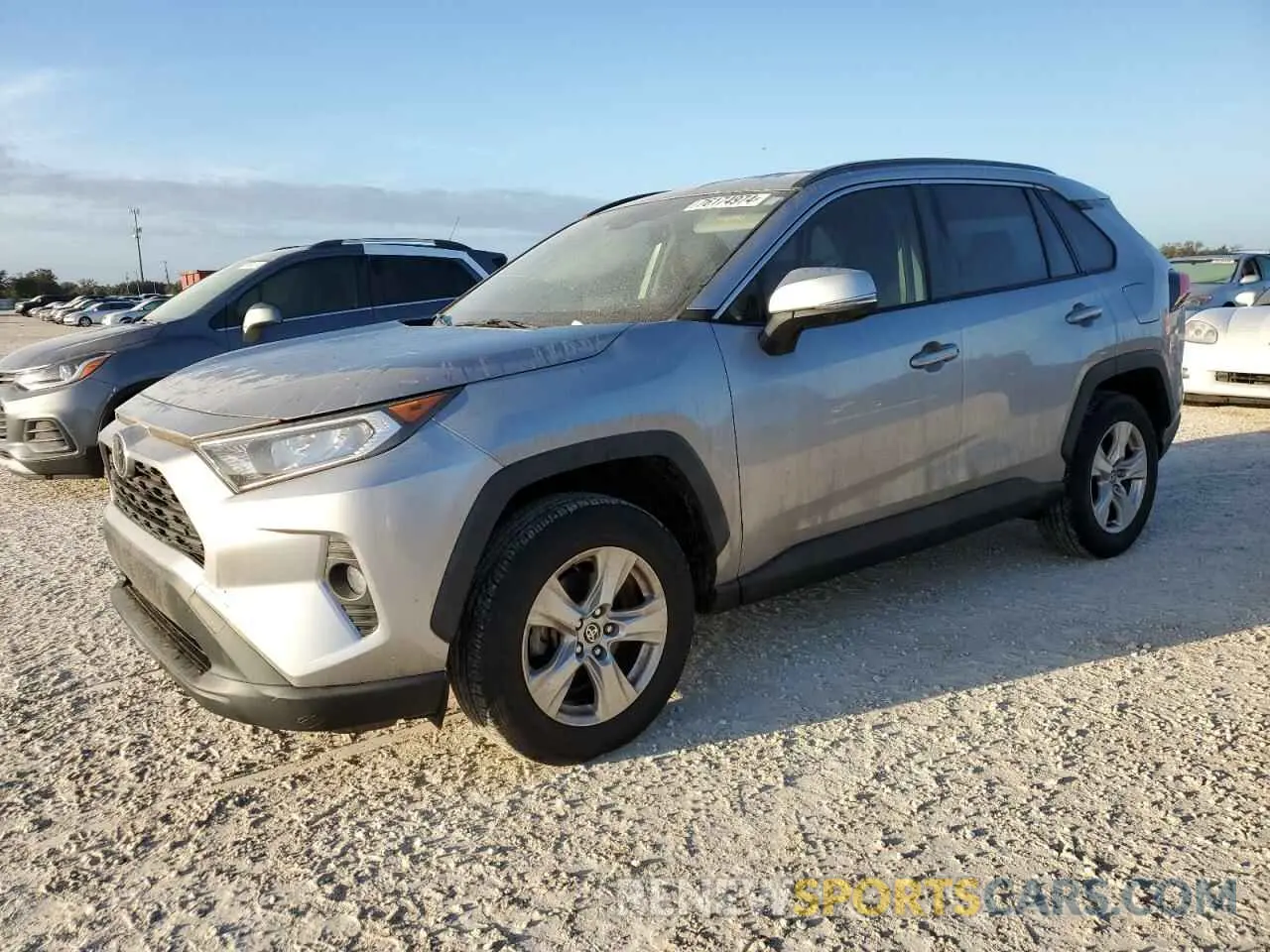 1 Photograph of a damaged car JTMW1RFVXMD062972 TOYOTA RAV4 2021