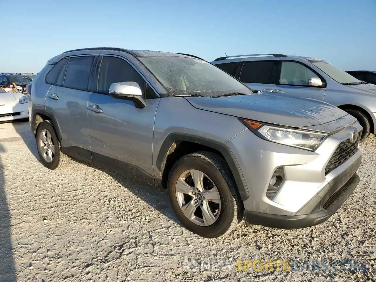 4 Photograph of a damaged car JTMW1RFVXMD062972 TOYOTA RAV4 2021