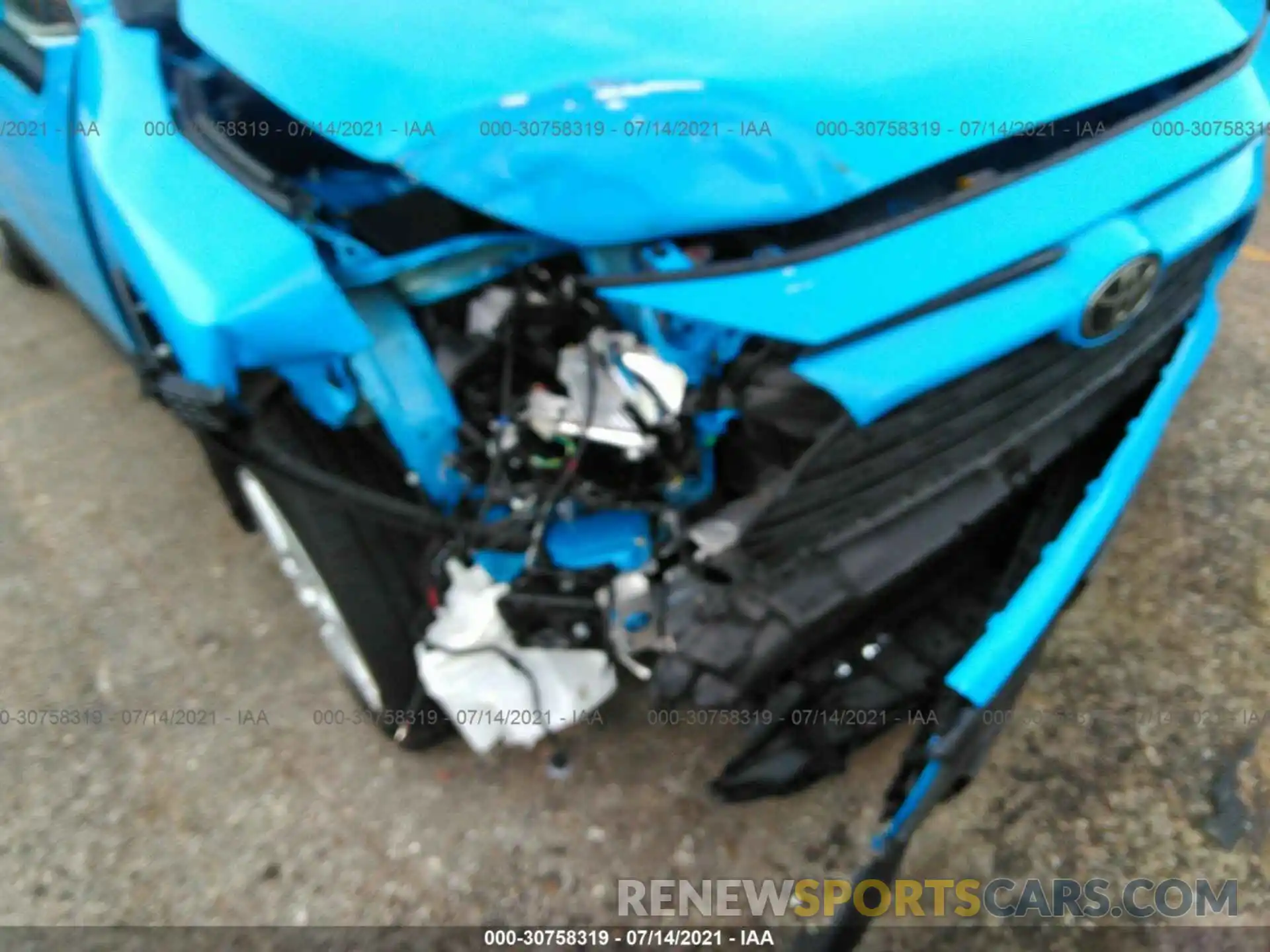 6 Photograph of a damaged car JTMW1RFVXMD070408 TOYOTA RAV4 2021