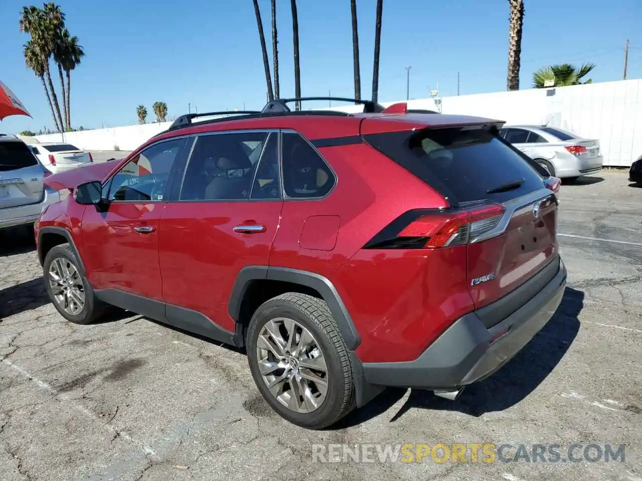 2 Photograph of a damaged car JTMY1RFV0MD063587 TOYOTA RAV4 2021