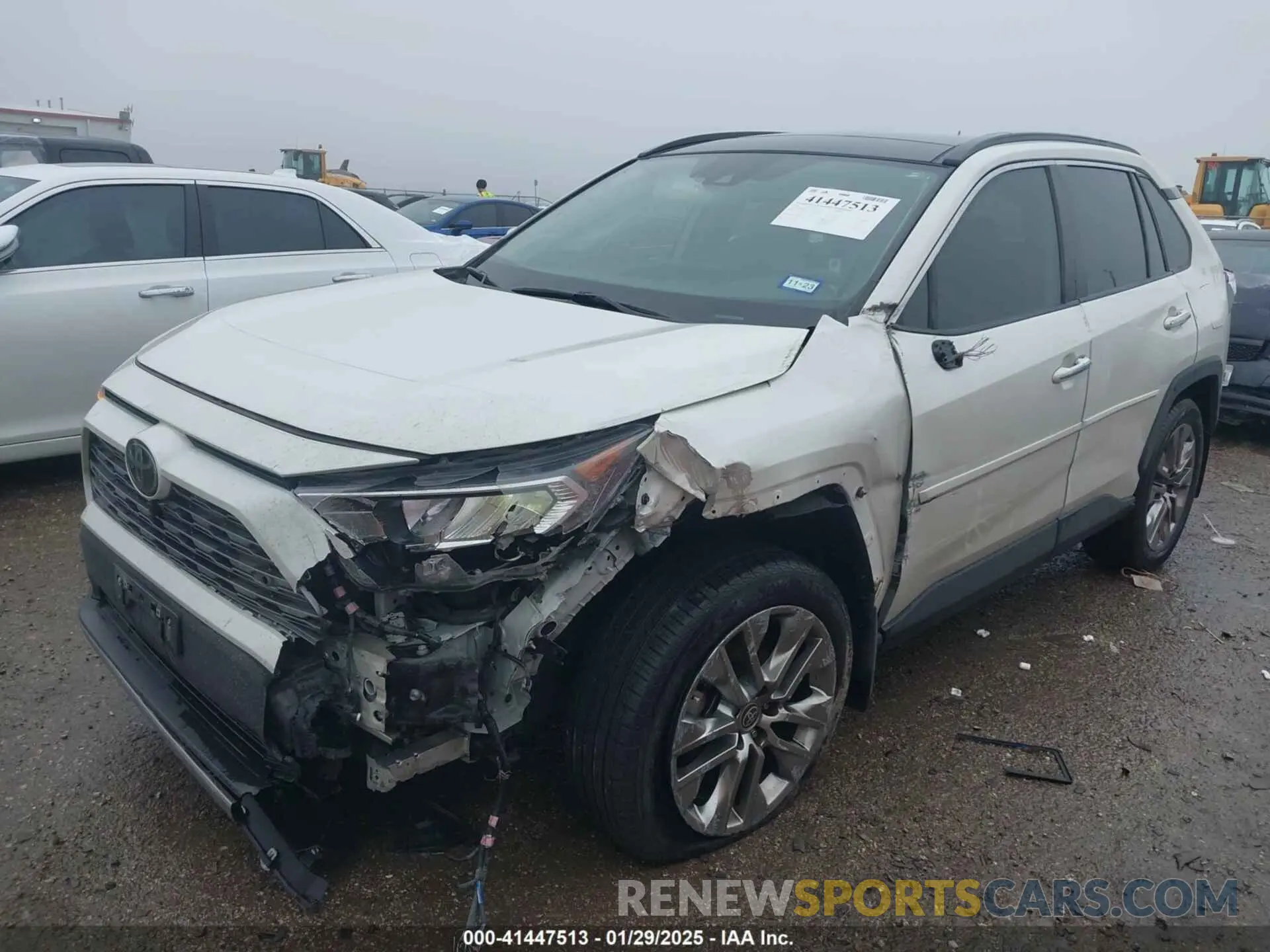 2 Photograph of a damaged car JTMY1RFV0MJ023477 TOYOTA RAV4 2021