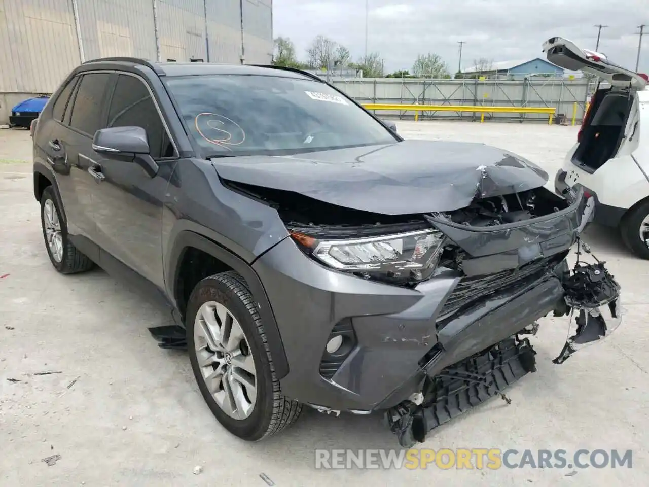 1 Photograph of a damaged car JTMY1RFV3MD523356 TOYOTA RAV4 2021