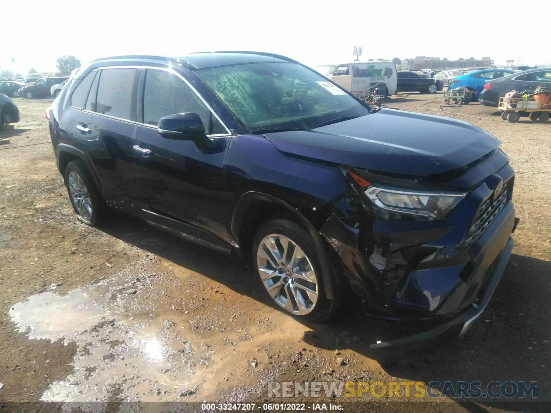 1 Photograph of a damaged car JTMY1RFV4MD068985 TOYOTA RAV4 2021