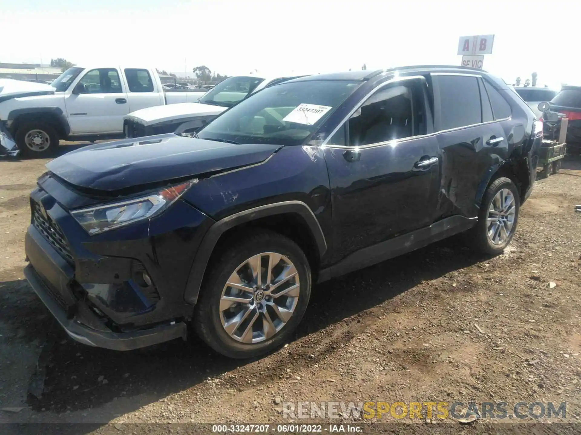 2 Photograph of a damaged car JTMY1RFV4MD068985 TOYOTA RAV4 2021