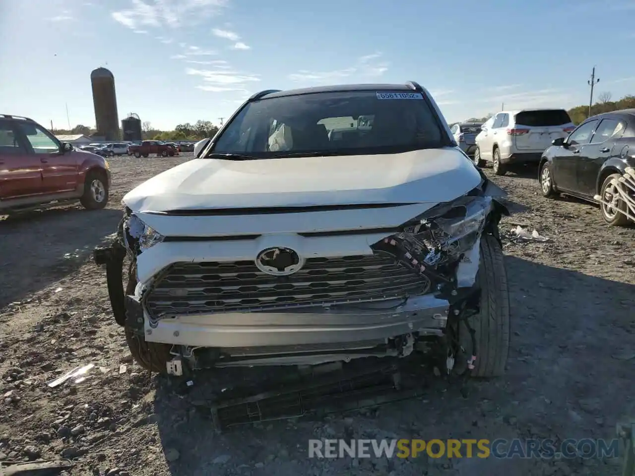 5 Photograph of a damaged car JTMY1RFV5MD083768 TOYOTA RAV4 2021