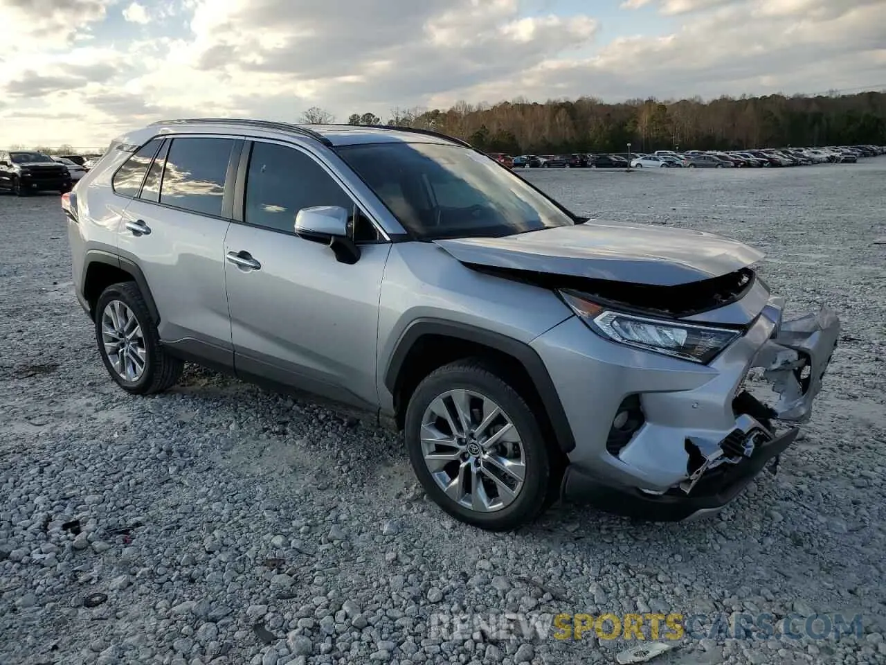 4 Photograph of a damaged car JTMY1RFV7MD522744 TOYOTA RAV4 2021