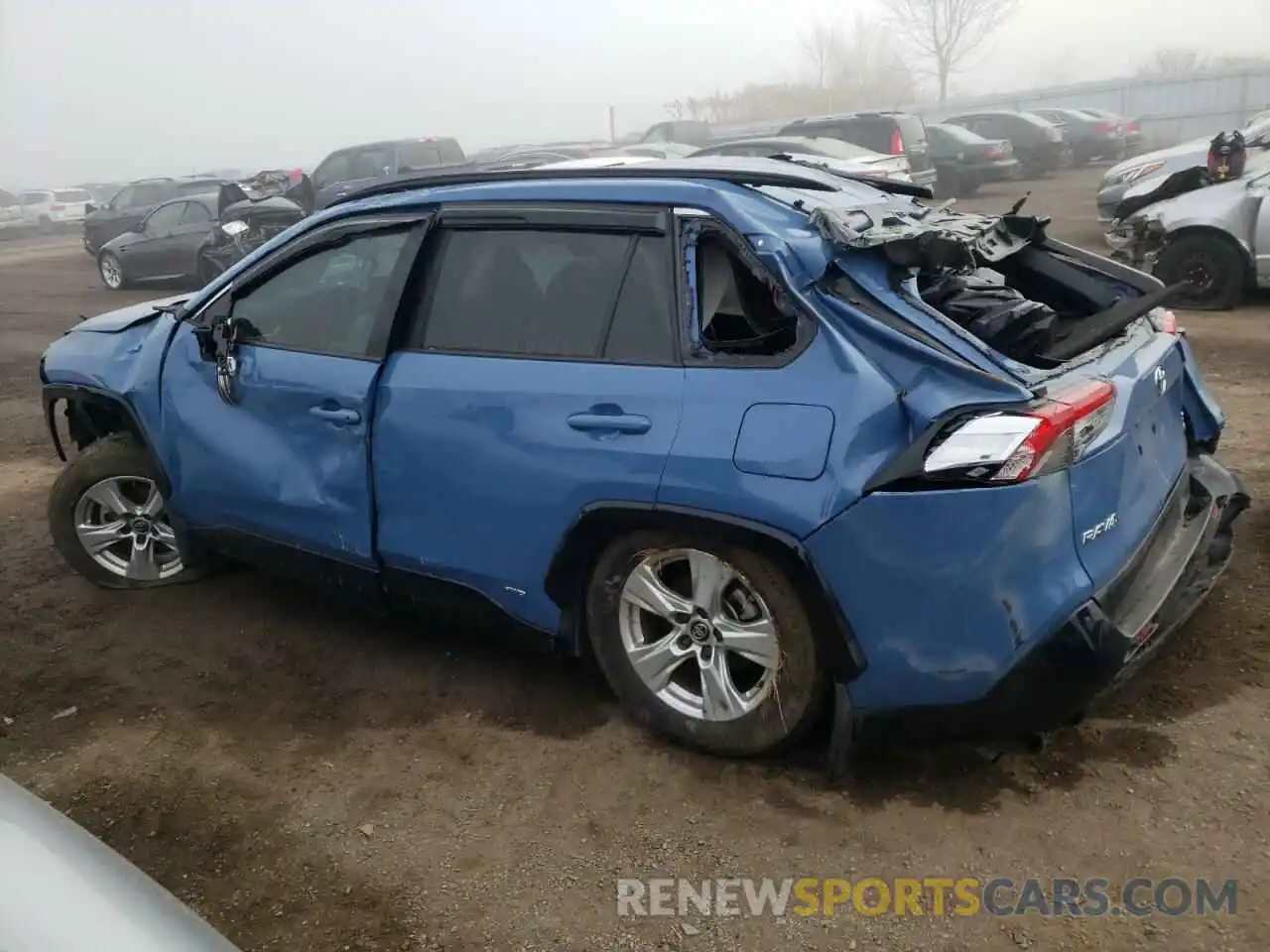 2 Photograph of a damaged car 2T34WRFV2NW138634 TOYOTA RAV4 2022