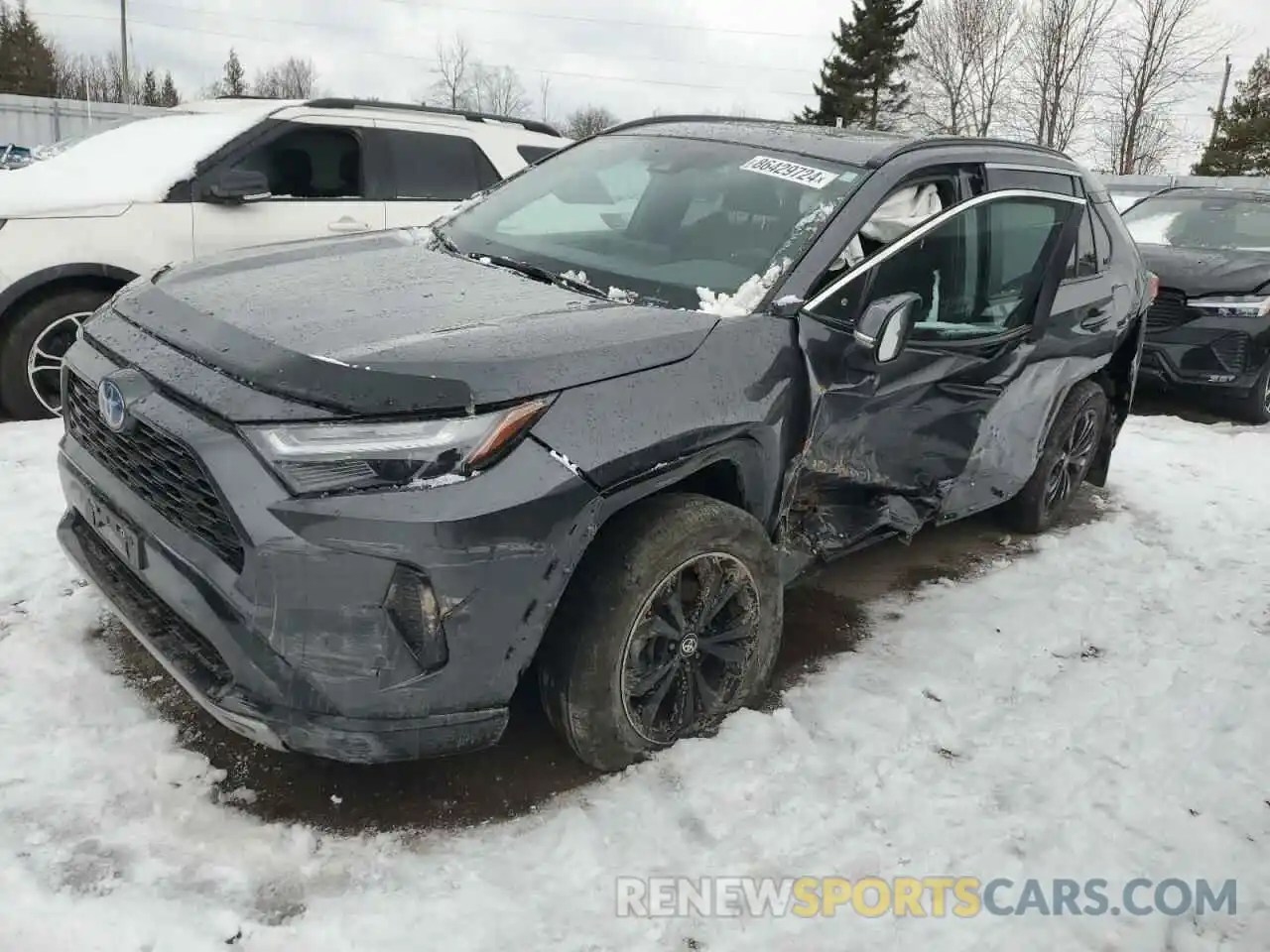 1 Photograph of a damaged car 2T34WRFV7NW142811 TOYOTA RAV4 2022