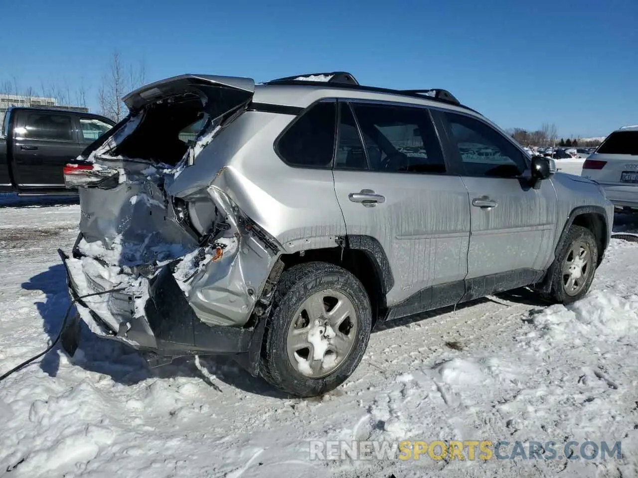 3 Photograph of a damaged car 2T34WRFVXNW129003 TOYOTA RAV4 2022