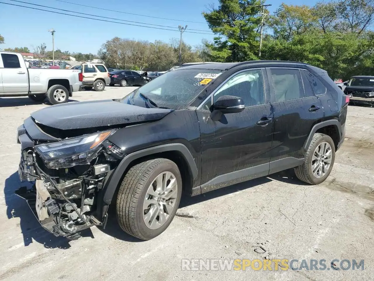 1 Photograph of a damaged car 2T3A1RFV1NC278788 TOYOTA RAV4 2022