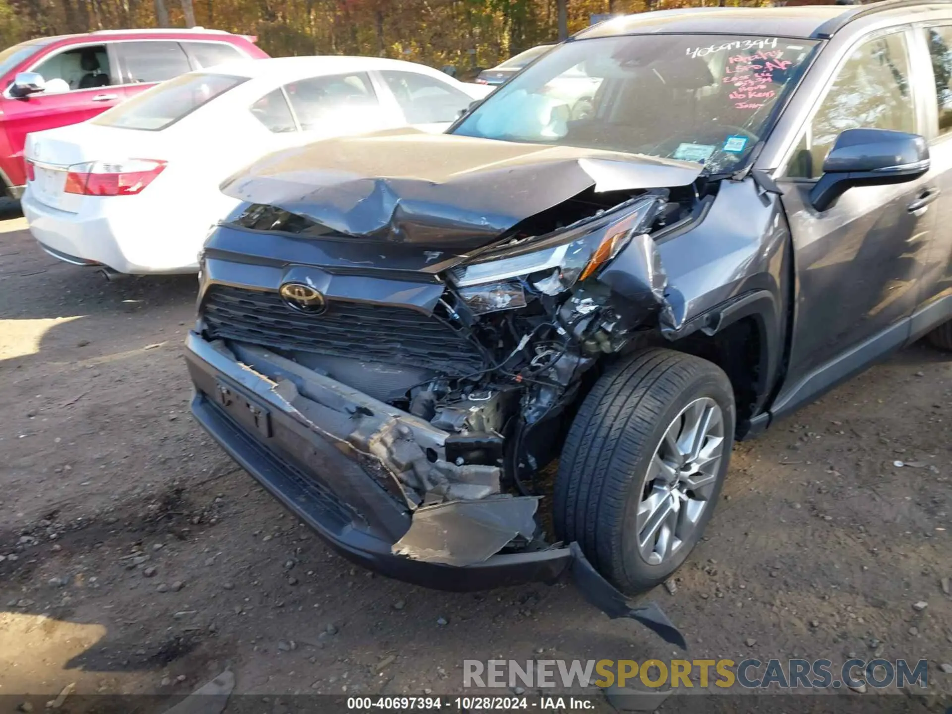 6 Photograph of a damaged car 2T3A1RFV1NW253212 TOYOTA RAV4 2022