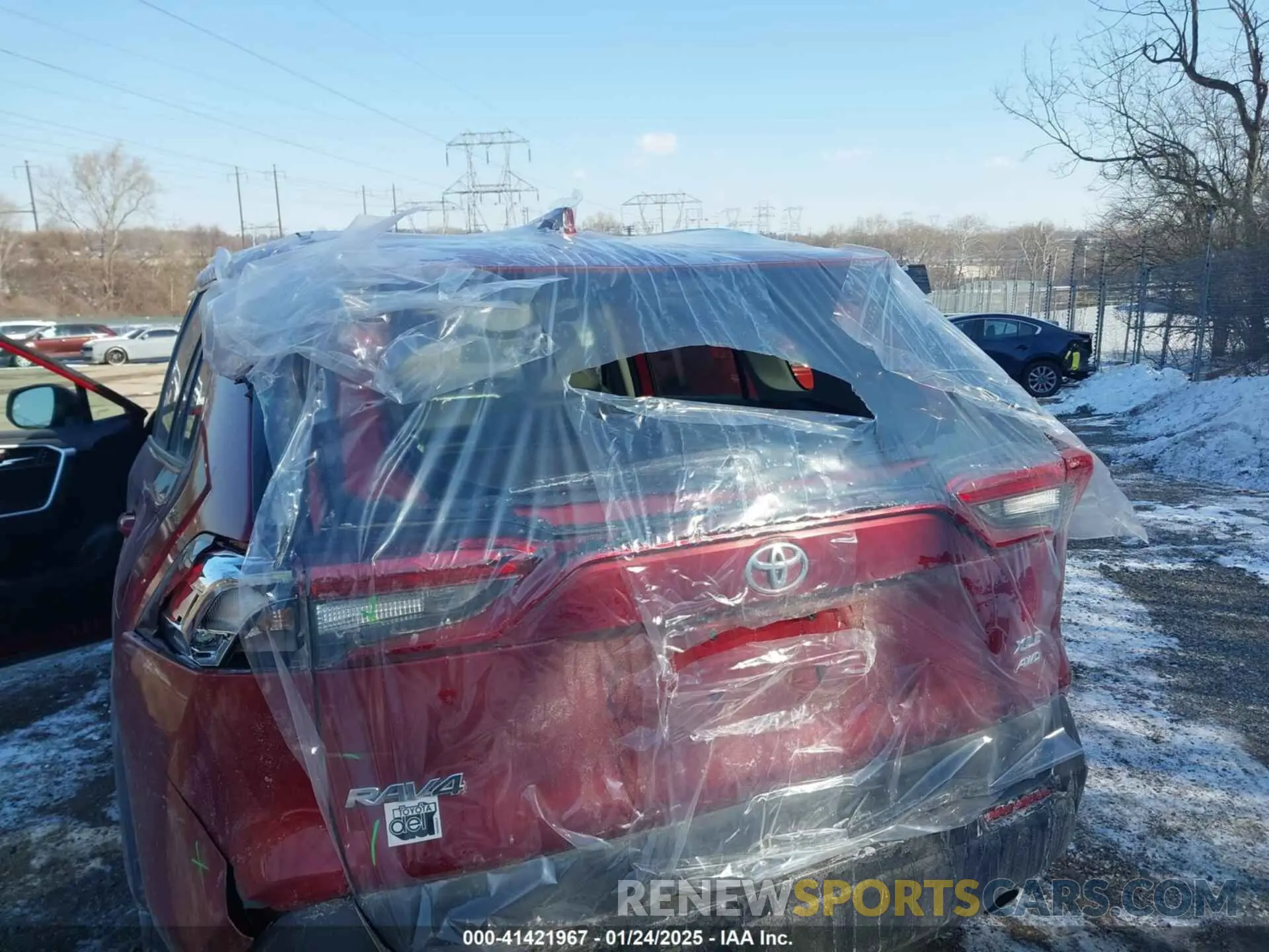 6 Photograph of a damaged car 2T3A1RFV1NW310749 TOYOTA RAV4 2022